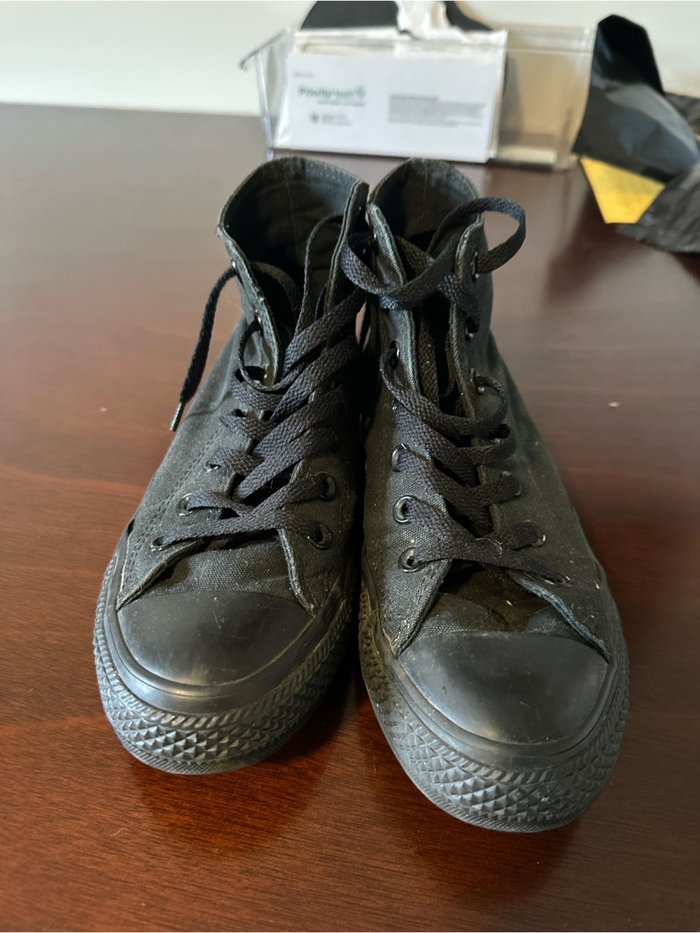 Converse Black High-Top Sneakers - Picture 4 of 4